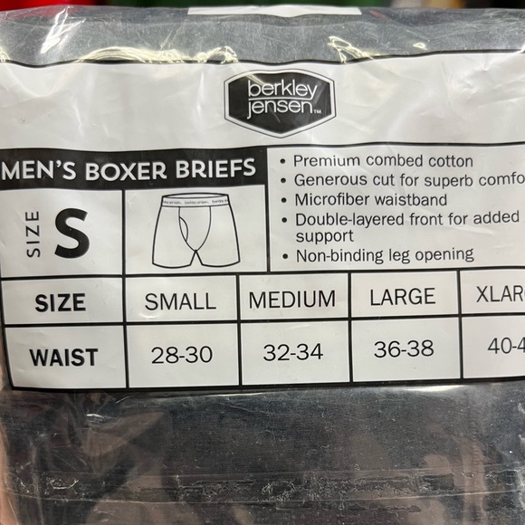 Berkeley Jensen Underwear & Socks Berkley Jensen Mens Boxer Briefs